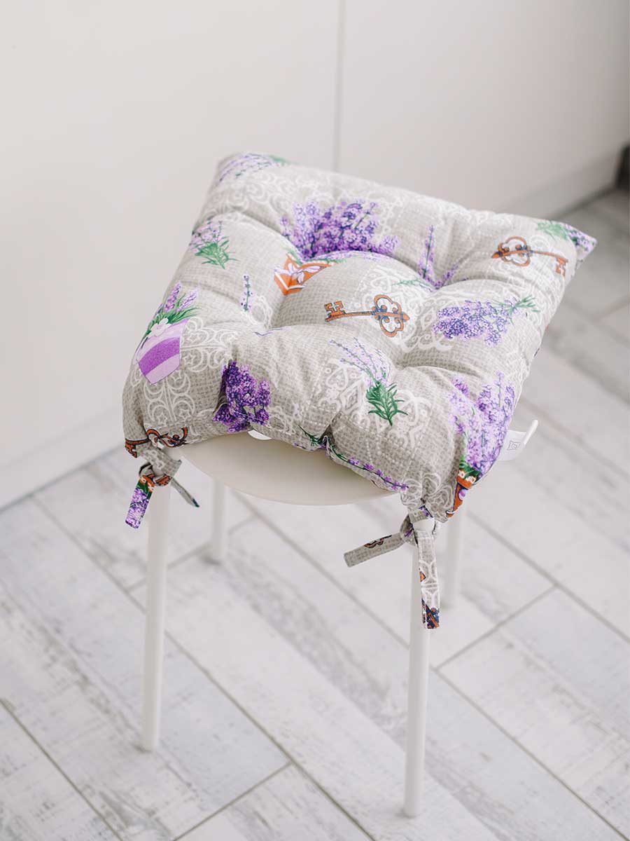 снимок Подушка "КУХОННАЯ" на стул 35х35 от магазина BIO-TEXTILES ОПТ