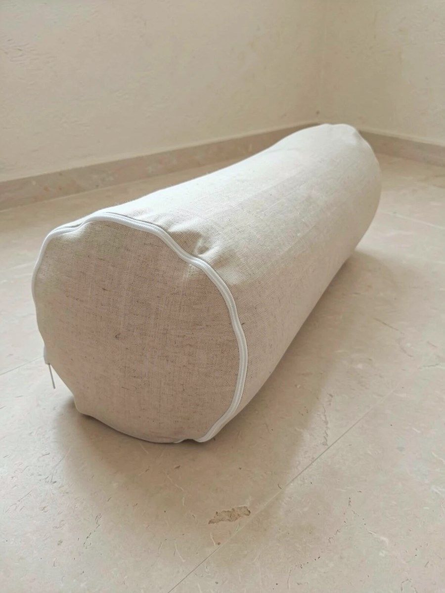 снимок Болстер валик 60*22, 50*22, лен от магазина BIO-TEXTILES ОПТ