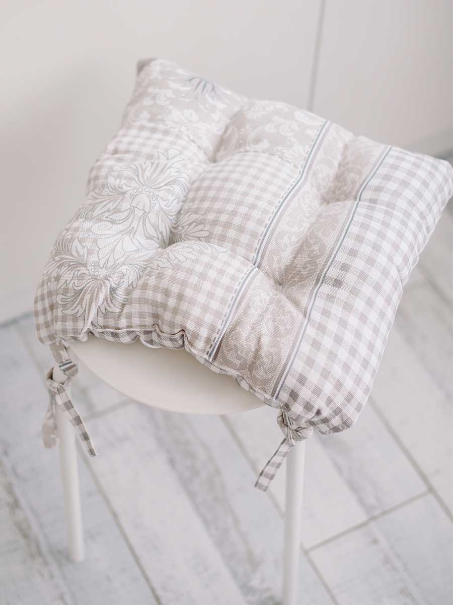 снимок Подушка "КУХОННАЯ" на стул 35х35 от магазина BIO-TEXTILES ОПТ