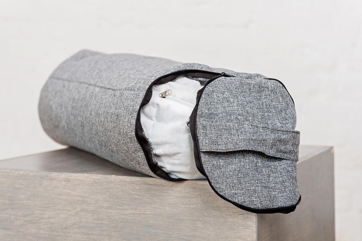 снимок Болстер валик коричневый от магазина BIO-TEXTILES ОПТ